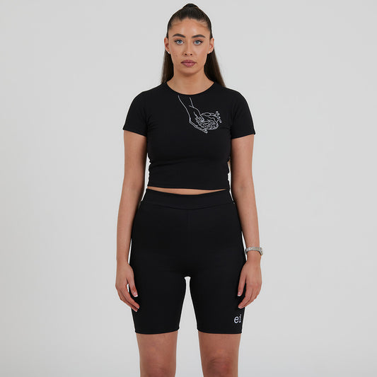 ei cycling black shorts